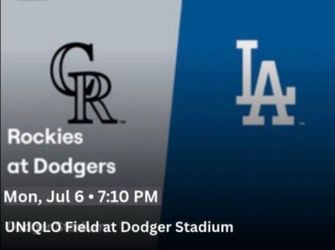 Colorado Rockies at Los Angeles Dodgers