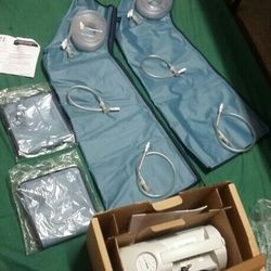 New with tags never used compression sleeve for BOTH legs WITH pump great massager from your home  $200