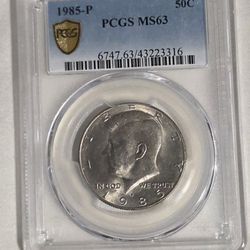 Kennedy Half Dollar coin.