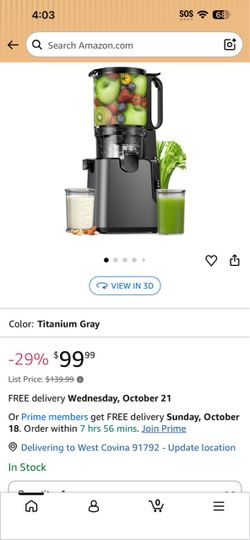 Masticating Juicer Slow Juicer