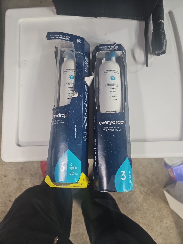 Everyday #3 Refrigerator Water Filter Theirs 2 Of Them Brand New