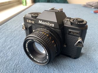 Mamiya ZE-X 35mm Camera w/ 50mm f/1.7 lens. Tested.