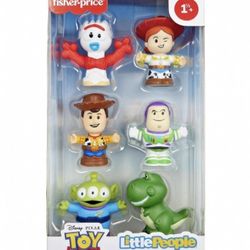 Fisher-Price Little People Disney Pixar Toy Story 6-Piece Figure Set for Toddler