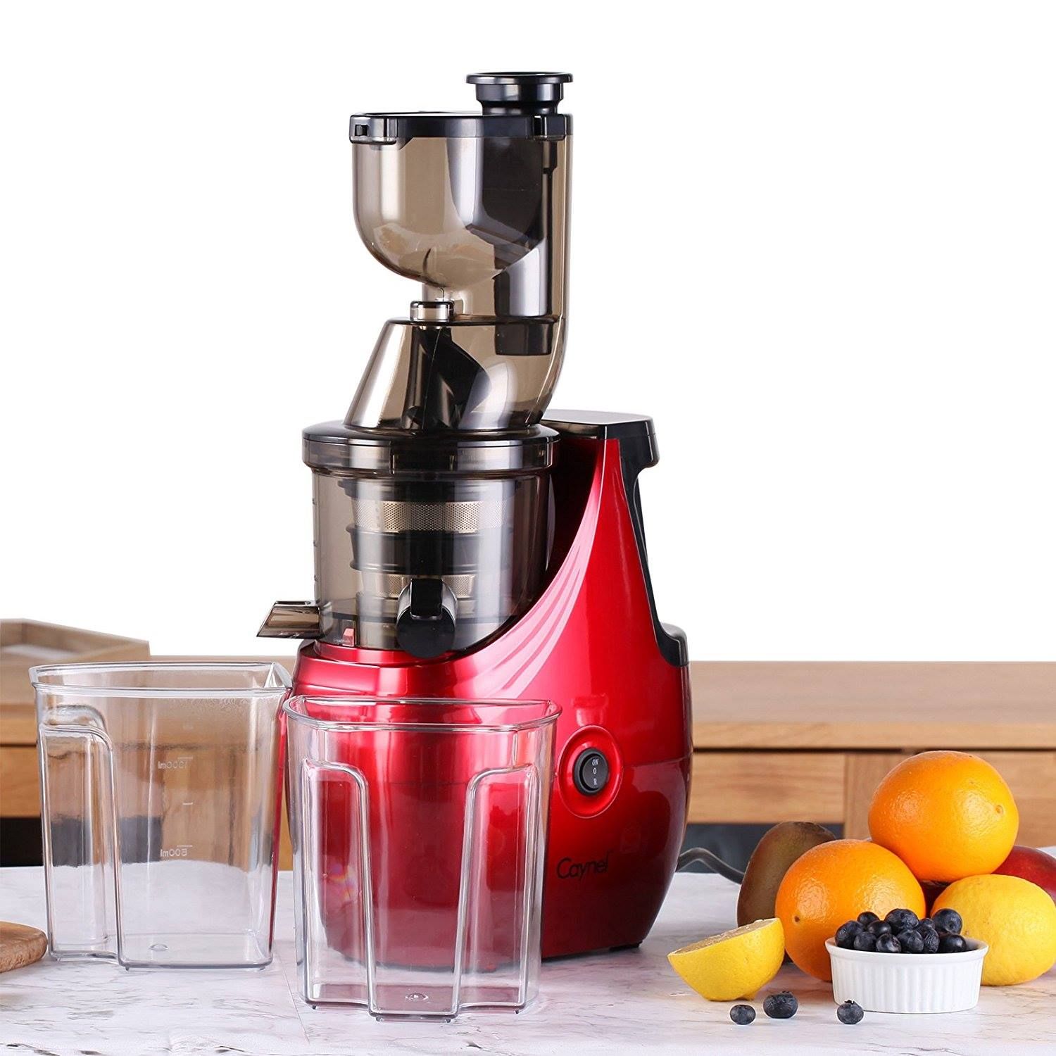 Caynel Juicer Whole Slow Masticating Upgrade Cold Press Juicer