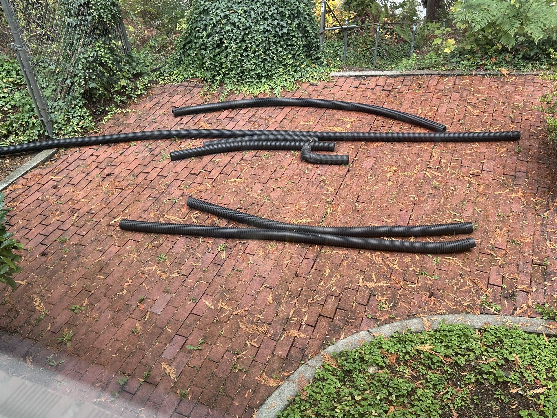 100+ Feet of 6” Diameter Corrugated Drain Pipe