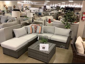 Cherry Point Sectional Outdoor $10 Down Payment And Financing Available