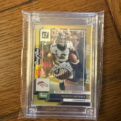 2025 Jersey Fusion Ball Stars Patrick  Surtain II 1/1 Game Used Ball Patch