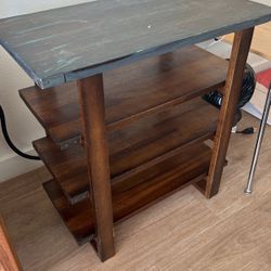 Small Table With Shelves