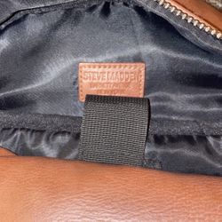 Steve Madden Leather Backpack