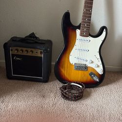 Guitar and Amplifier