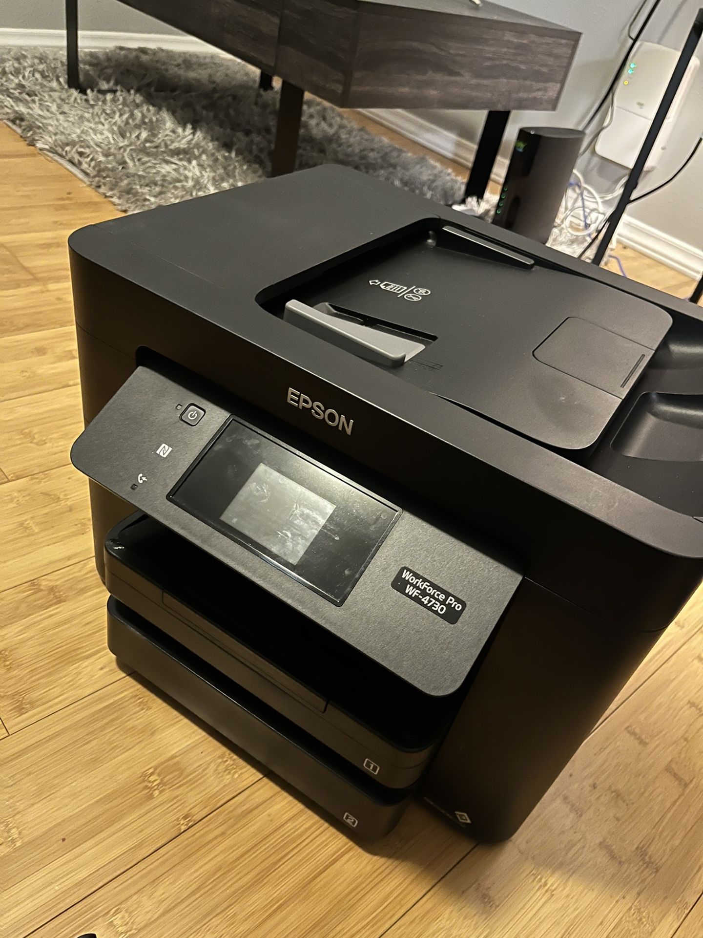 Epson WorkForce Pro WF-4730 Wireless All-in-One Color Inkjet Printer, Copier, Scanner with Wi-Fi Direct