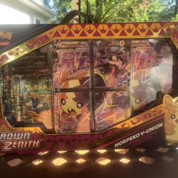 Pokemon Crown Zenith Morpeko Boxes