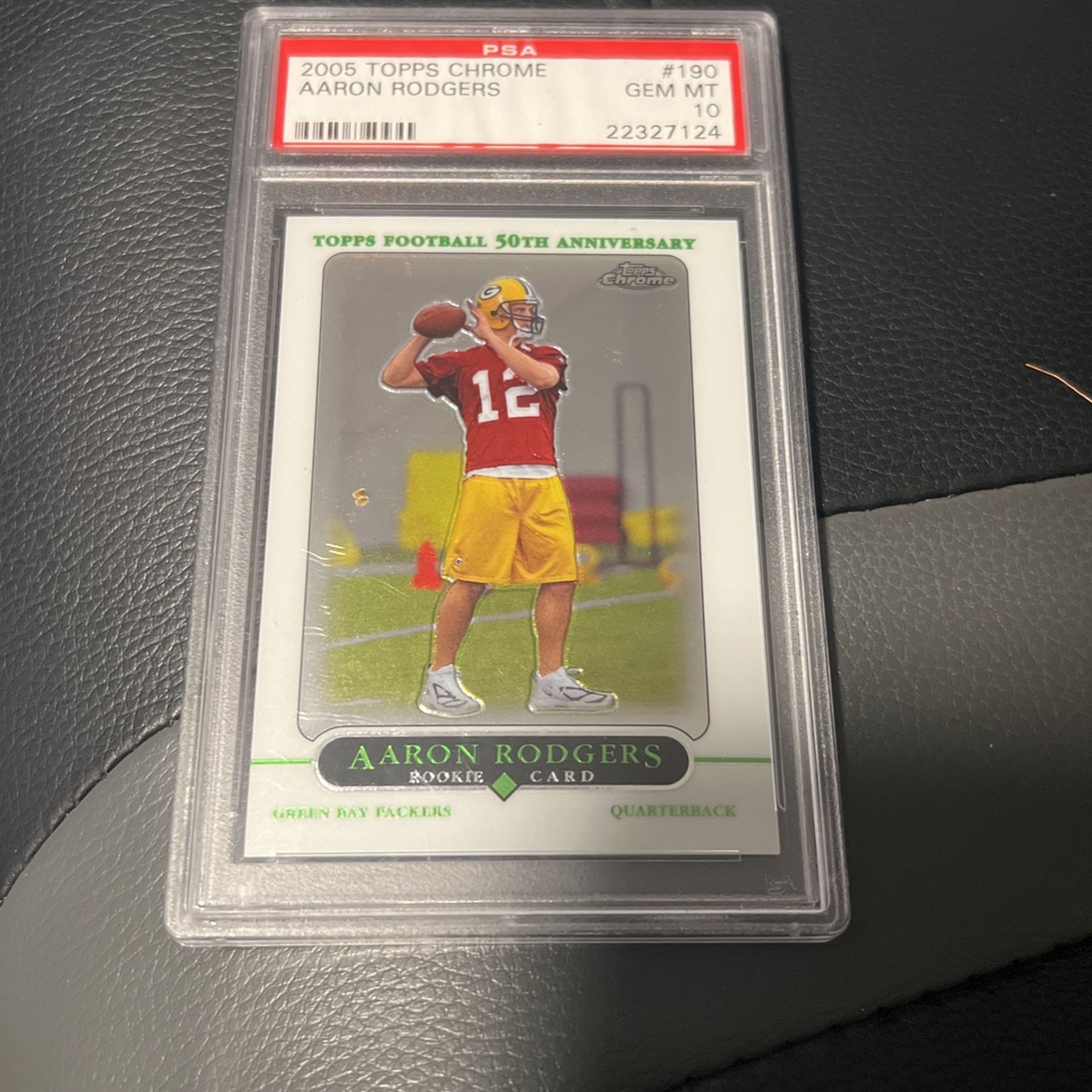 2005 Topps Chrome Aaron Rodgers Rookie