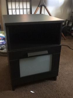 2 Black IKEA Dressers