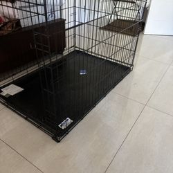 Dog crate XL Black