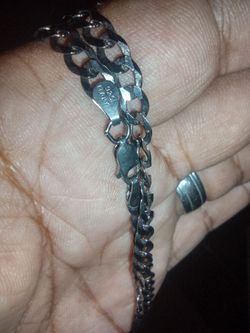 Sterling Silver 925 Black Rhodium chain