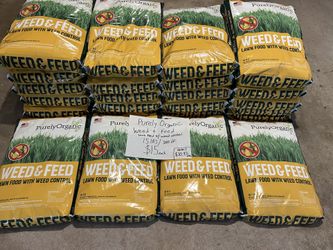 Purely organic 10-0-2 Weed And Feed For lawns