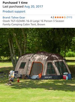 16 Person Tent - Huge