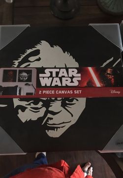 All 3 sets of Star Wars canvas for 12$ New