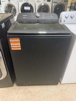 Whirlpool Top Load Washing Machine Black