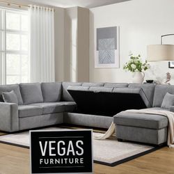 U-shape-Sectional ✅ Delivery available ✅ Financing Options Available!✔️✨️No Credit Needed✔️✨️$0 Or $50 Down Payment✨️