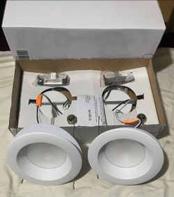 Commercial Electric Ceiling Lights (4 pack)