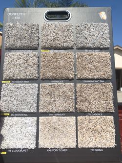 Carpet and laminate