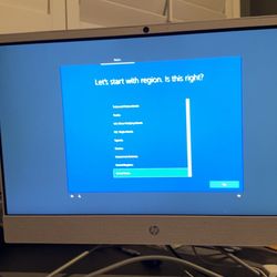 Computer Hp All In One 22’ 
