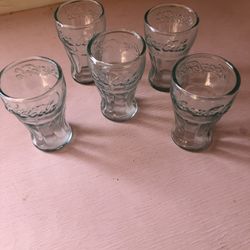 Coke Cola Shot Glasses