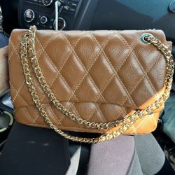 Ines Leather Crossbody Bag