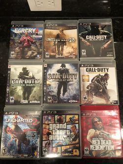 PS3 Games $6