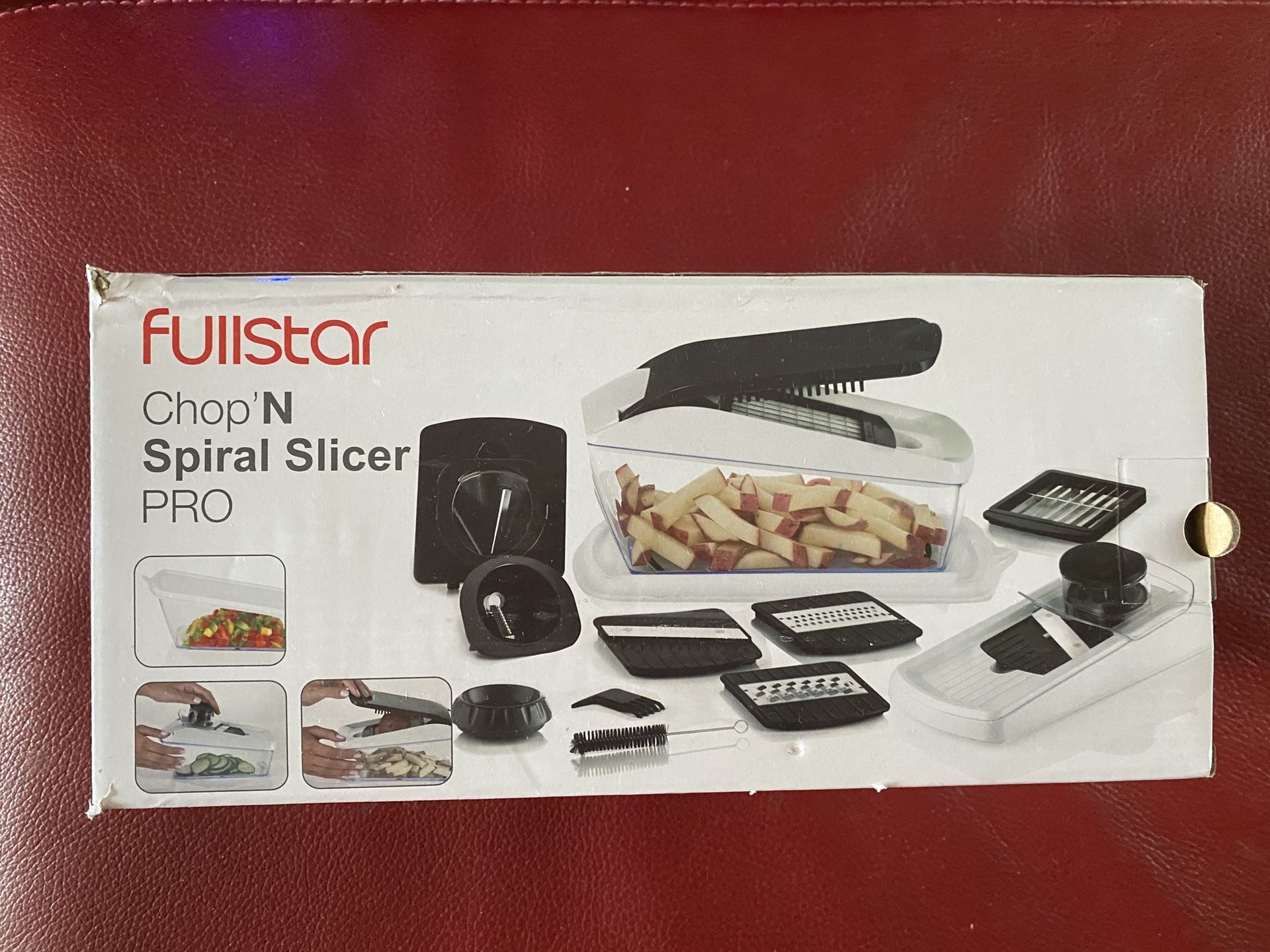 FULLSTAR Chop ‘N Spiral Slicer PRO, White