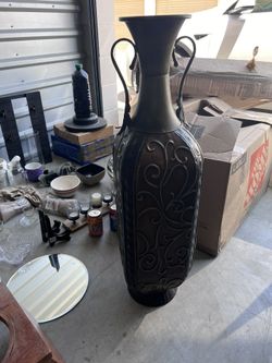 Tin Vase 