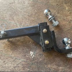 Adjustable Trailer Hitch Ball Mount $40