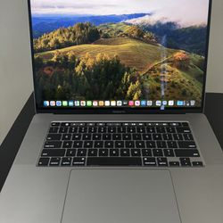 Like New Apple - MacBook Pro - 16" Display with Touch Bar - Intel Core i9 - 16GB Memory - AMD Radeon Pro 5500M - 1TB SSD (2019) - Space Gray
