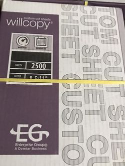 Domtar 851055 Custom Cut Sheet Copy Paper
