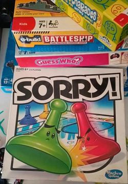 Sorry Board Game 