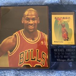 Michael Jordan Plaque (Memorabilia)