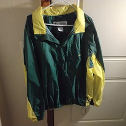Oregon Duck Windbreaker and  T Shirt