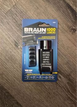 Braun 1000 Lumen Tactical Rail LED Ligjt