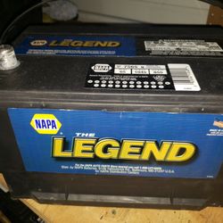 Napa Legend Car Truck Battery Group 65 Perfect Condition 