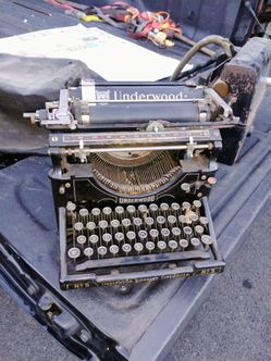 Vintage Underwood typewriter