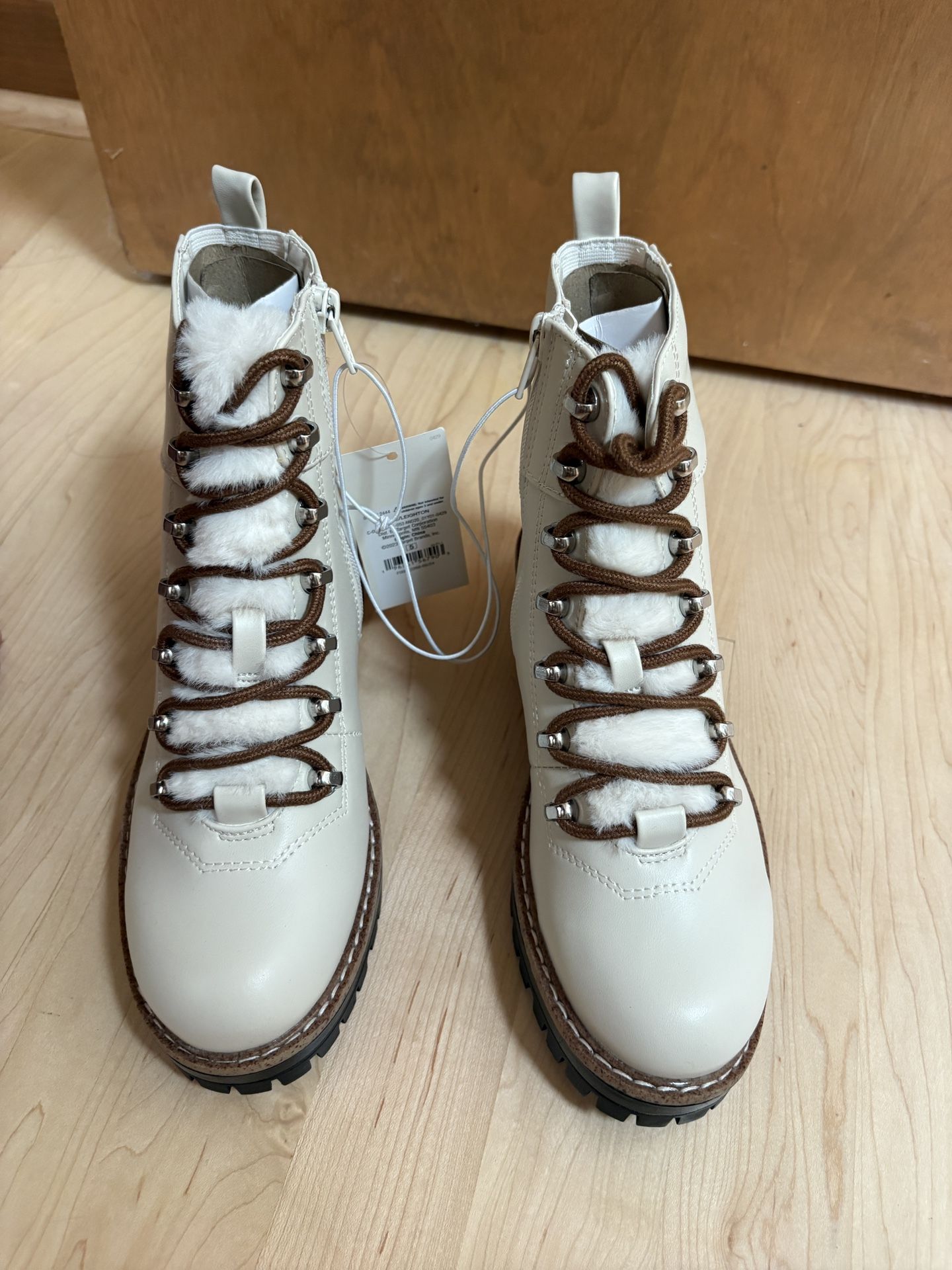 NIB A New Day Layton Beige Boots Women’s Size 5