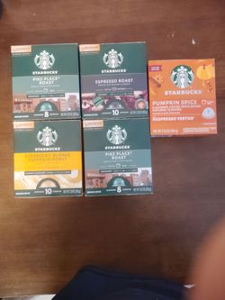 Starbucks Nespresso Vertuo Coffee Capsules Bundle