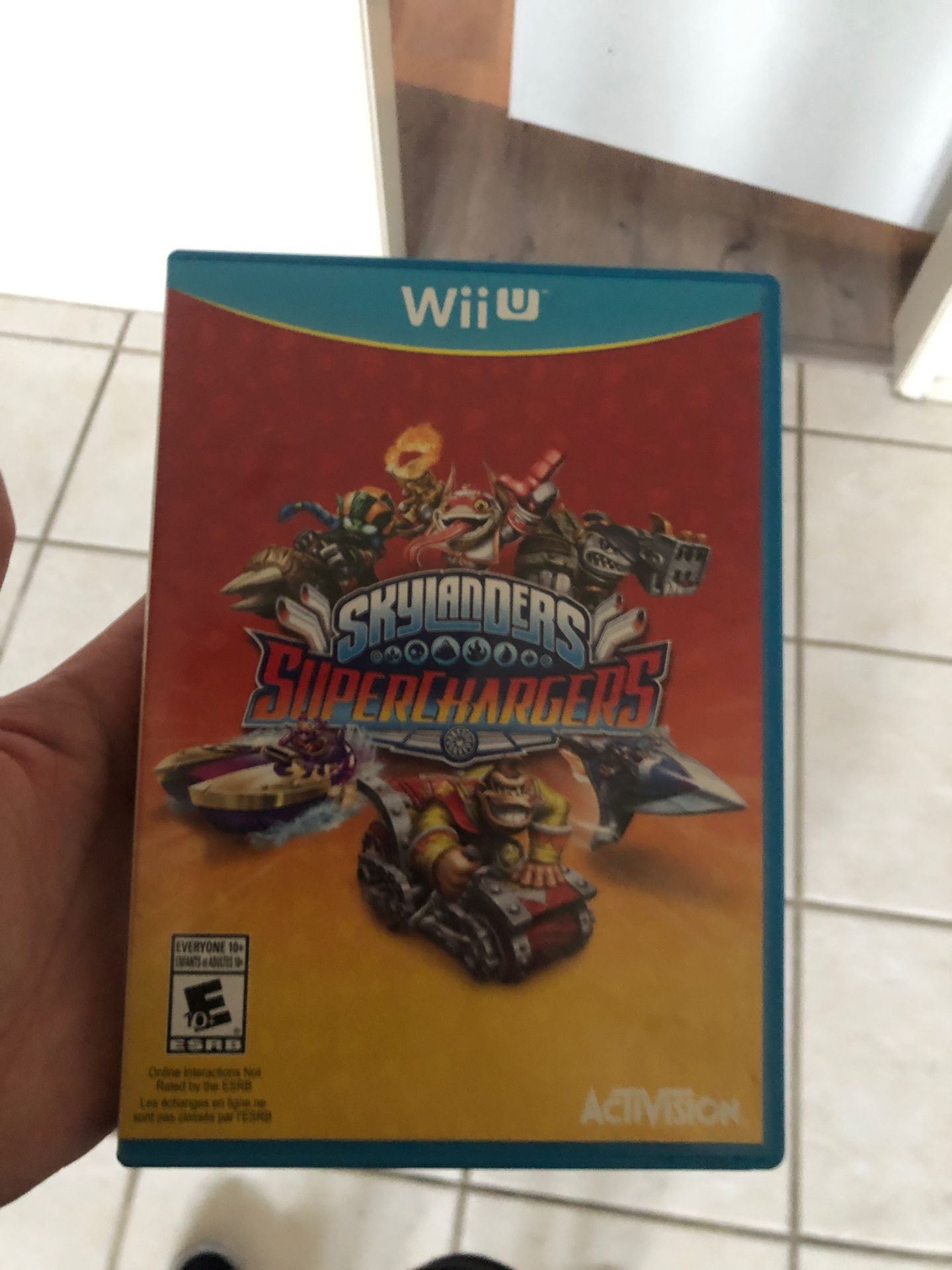 Nintendo Wii U sky landers super chargers like new