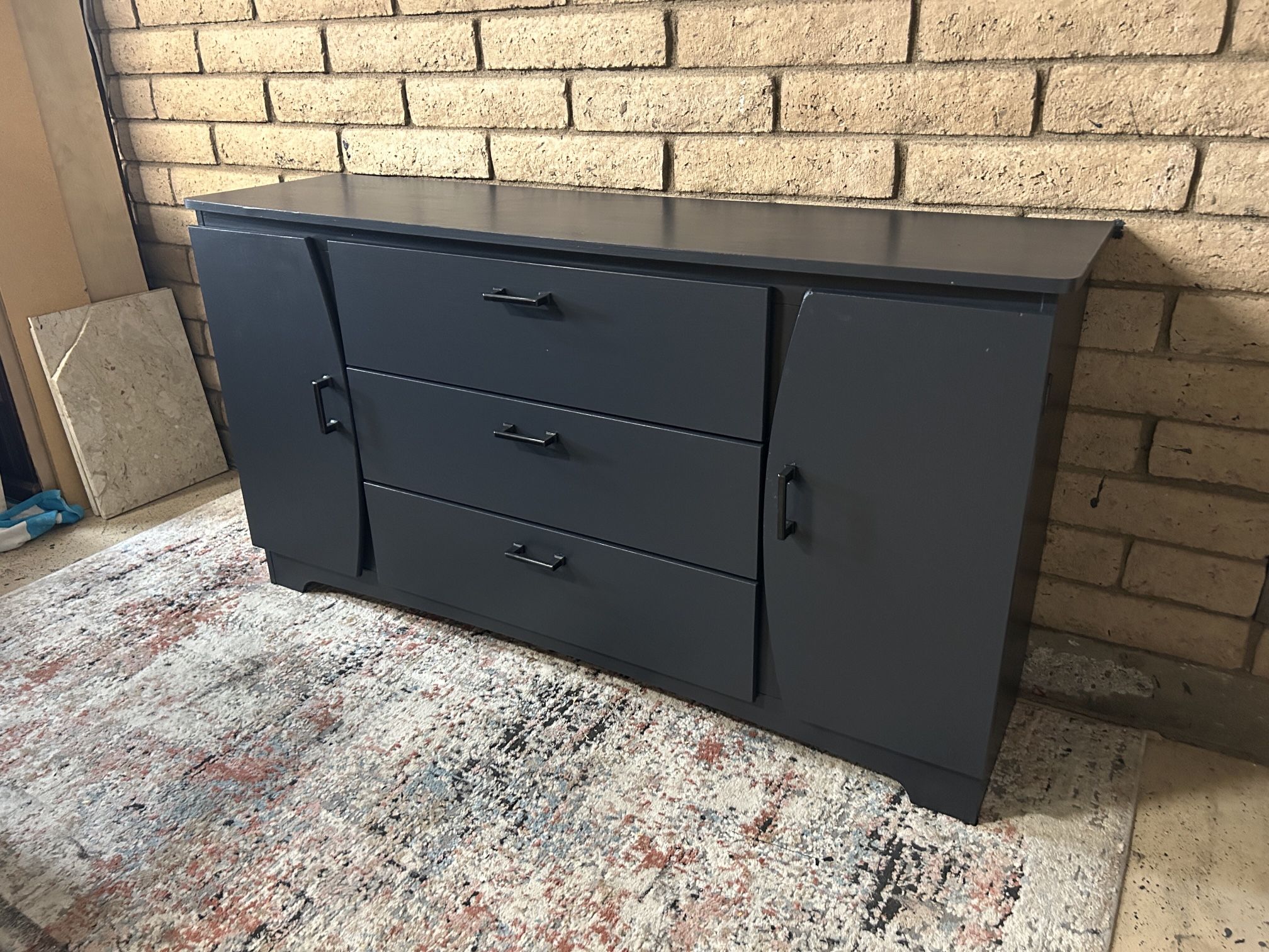 Unique Design Gray Dresser