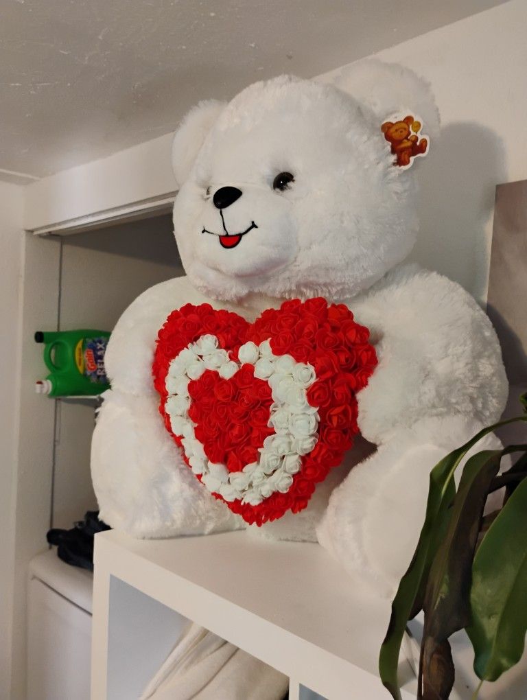 White Huge Teddy Bear