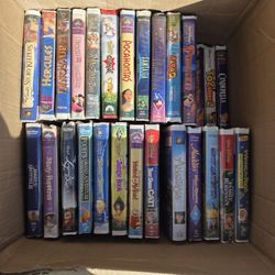 Disney Vhs Movies Lot Of 50