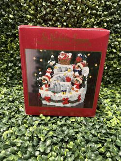 Penguin Musical Fountain - St. Nicholas Square Collectible
