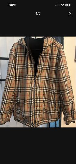 Burberry Nova Check Hooded Zip Jacket